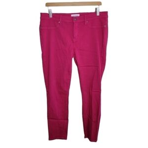Lila Ryan | Berry Pink Skinny Jeggings Jeans